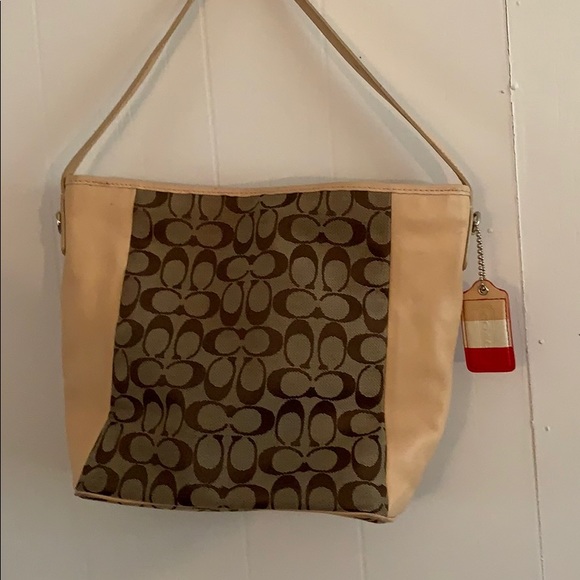 Coach Handbags - Coach logo bag